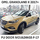 Молдинги на двері для Opel Grandland X 2017+