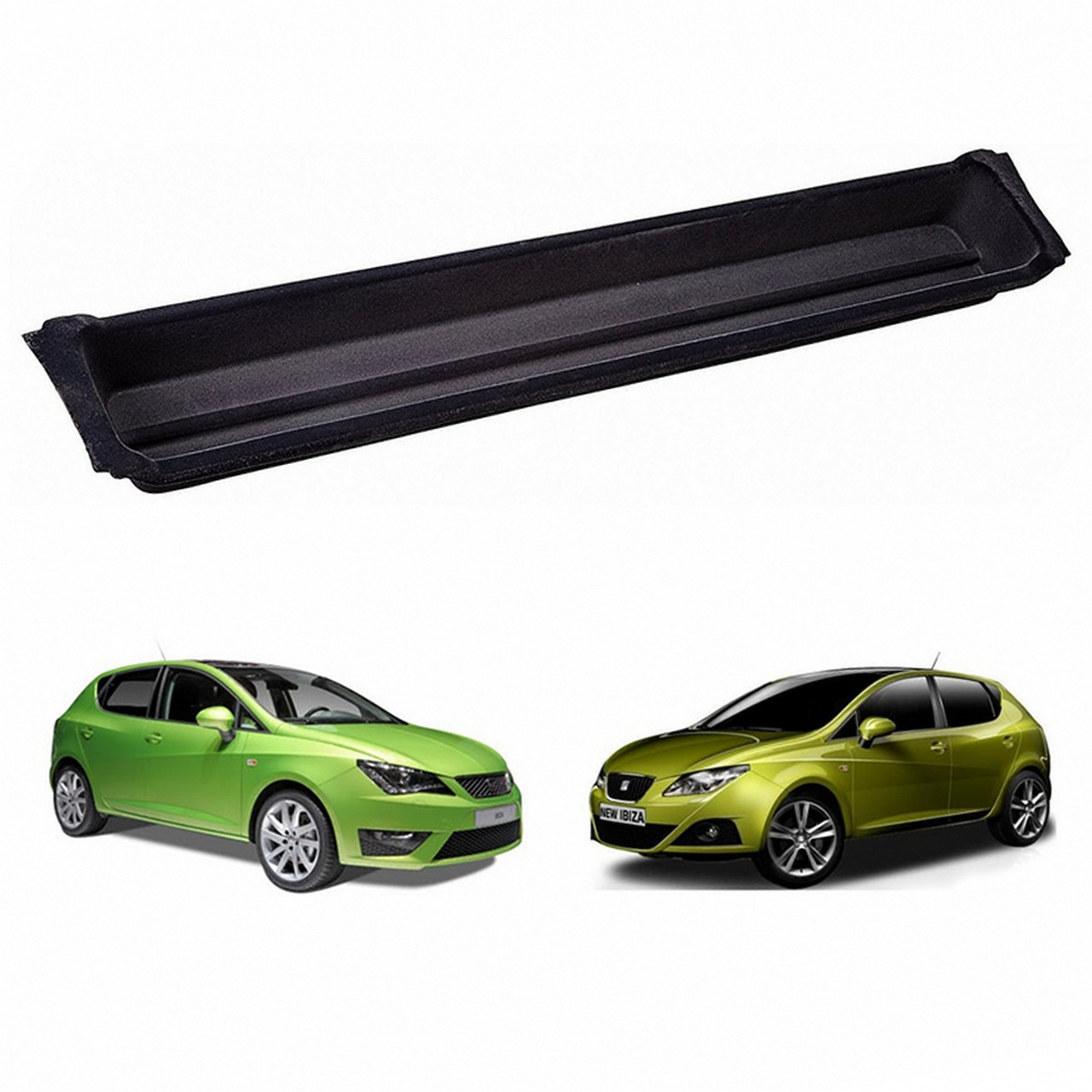 Полиця-контейнер під штатну полку багажника для Seat Ibiza IV / V 2008-2013 / lift 2013-2017