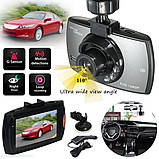 Відеореєстратор автомобільний CarCam DVR G30 (K6000). Регистратор реєстратор, фото 3