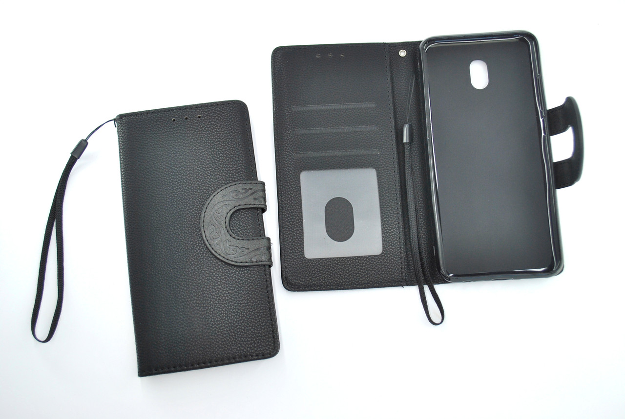 Чохол книжка для телефону Xiaomi Redmi 8A Pattern Black