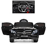 Дитячий електромобіль Mercedes (2 мотори по 45W, MP3,USB,TF)Bambi M 4010EBLR-2 Чорний, фото 6