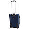 Валіза Wings 1706 тканинна Маленька (S) на 2 колесах Синя, фото 2