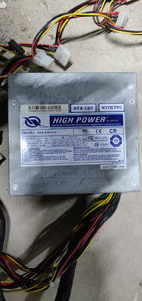 Брендовий блок живлення БЖ High Power ATX-410-212 410W / 410Вт № 91312, фото 2
