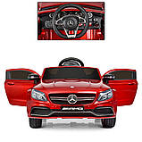 Дитячий електромобіль Mercedes (2 мотори по 45W, MP3) Bambi M 4010EBLRS-3 Червоний, фото 5