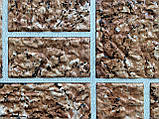 Панелі ПВХ Регуль цегла пиляний коричневий, фото 3