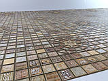 Панелі ПВХ Регуль Мозаїка Медальйон коричневий, фото 4