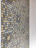 Панелі ПВХ Регуль Мозаїка Медальйон синій, фото 3