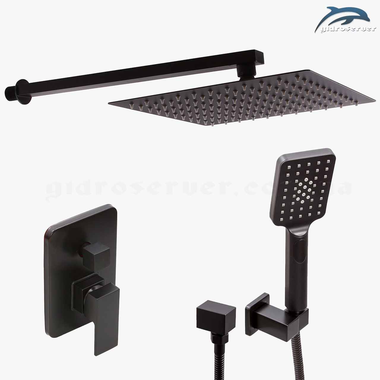 Душовий гарнітур для прихованого монтажу BSKV-02, фото 1