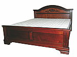 Ліжко з масиву Імперія (160*200)+патина, фото 3
