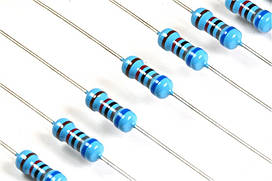 Набір резисторів 0,25Вт 160шт, 8 номіналів по 20шт, 100R,220R,1K,2.2K,4.7K,10K,47K,100K 