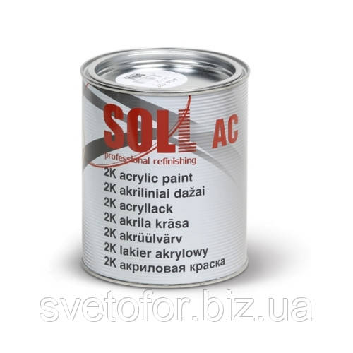 Акриловая краска SOLL Toyota 3E5 1л без отвердителя (SA-TOY3E5-1) - фото 1 - id-p131589172