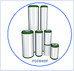 Картридж вугільний із завантаженням KDF -20BB