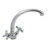 Змішувач латунний для кухні EUROPRODUCT Dominox 273 вентильний, фото 3