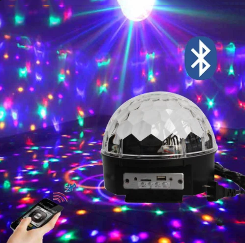 Диско-куля LED Magic Ball Light з Bluetooth, фото 1