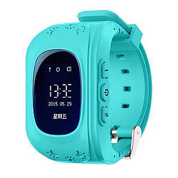 Дитячий розумний смарт-годинник Smart Baby Watch Q50 GPS Blue Блакитний