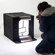 50x50x50 см Фотобокс (Лайтбокс, лайткуб, фотокуб) з LED-підсвіткою Visico LED-550, фото 3