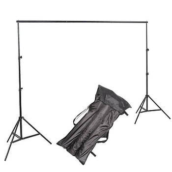 2,3*3 м Тримач-креплення фото фону "Ворота" Перекладина + стійки Visico VS-B806 (для фотостудії)