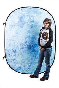 1,58х1,93м Фон на пружині колір Falcon RBP-6276/BC-009 складаний