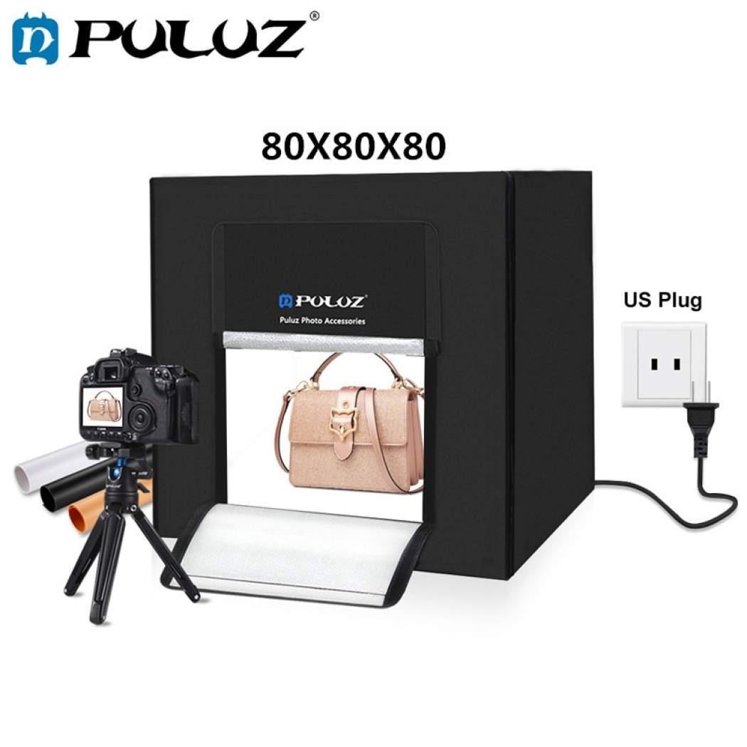 80x80x80 см Великий Фотобокс (Лайтбокс, лайткуб, фотокуб) з LED-підсвіткою Puluz PU5080EU LED