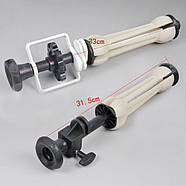 Система кріплення 2 фонів універсальна на стійки | стіну | стелю FST VS-B2 (тримач для фотостудії), фото 5