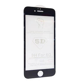 Захисне скло Apple Iphone 6/6S Full cover чорний