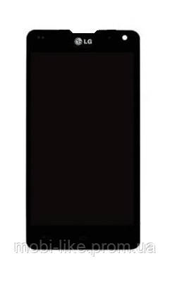 Дисплей із сенсорним екраном LG E975 Optimus G, E971 Optimus G, E973 Optimus G, E976 Optimus чорний із рамкою