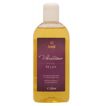 Заспокійлива масажна олія Vibratissimo Relax, 250 мл, фото 1