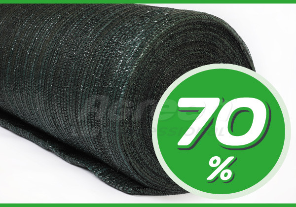 СІТКА затіняюча для теплиць 70% Agreen зелена рулон (ширина 4м , довжина 50м), фото 1