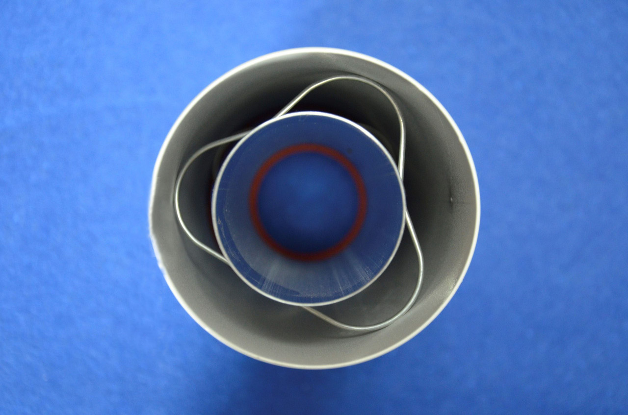 Коаксіальний подовжувач димоходу СЕ 0.25 м