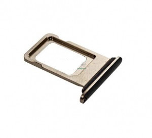 Сім-карт Холдер (sim holder) для iPhone XS Max DUAL (Золотий), фото 1