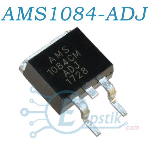 AMS1084CM-ADJ стабилизатор напряжения регулируемый 5А TO263: продажа ...
