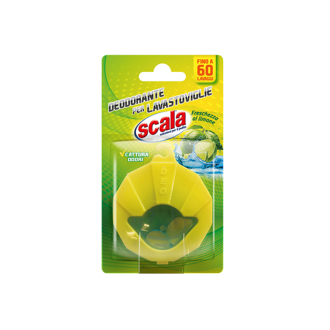 Дезодорант для посудомийних машин на 60 циклів Scala Deodorante per Lavastoviglie