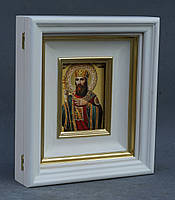 Кіот білий з елементами позолоти., фото 6