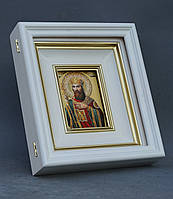 Кіот білий з елементами позолоти., фото 7