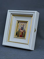 Кіот білий з елементами позолоти., фото 8