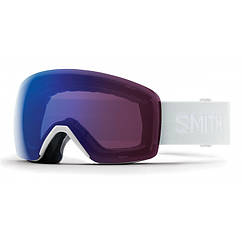 Гірськолижна маска Smith Skyline White Vapor Фотохромна лінза ChromaPop Photochromic Rose Flash (S1-S2)