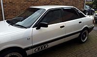 Дефлектори вікон вставні Audi 80 (B3) 1985-1995 4D