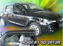 Дефлектори вікон вставні Audi A1, 5D 2012+