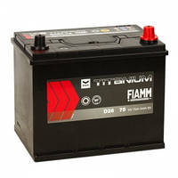 АКБ FIAMM 6СТ - 75Ач 640А R+ TITANIUM BLACK D2675