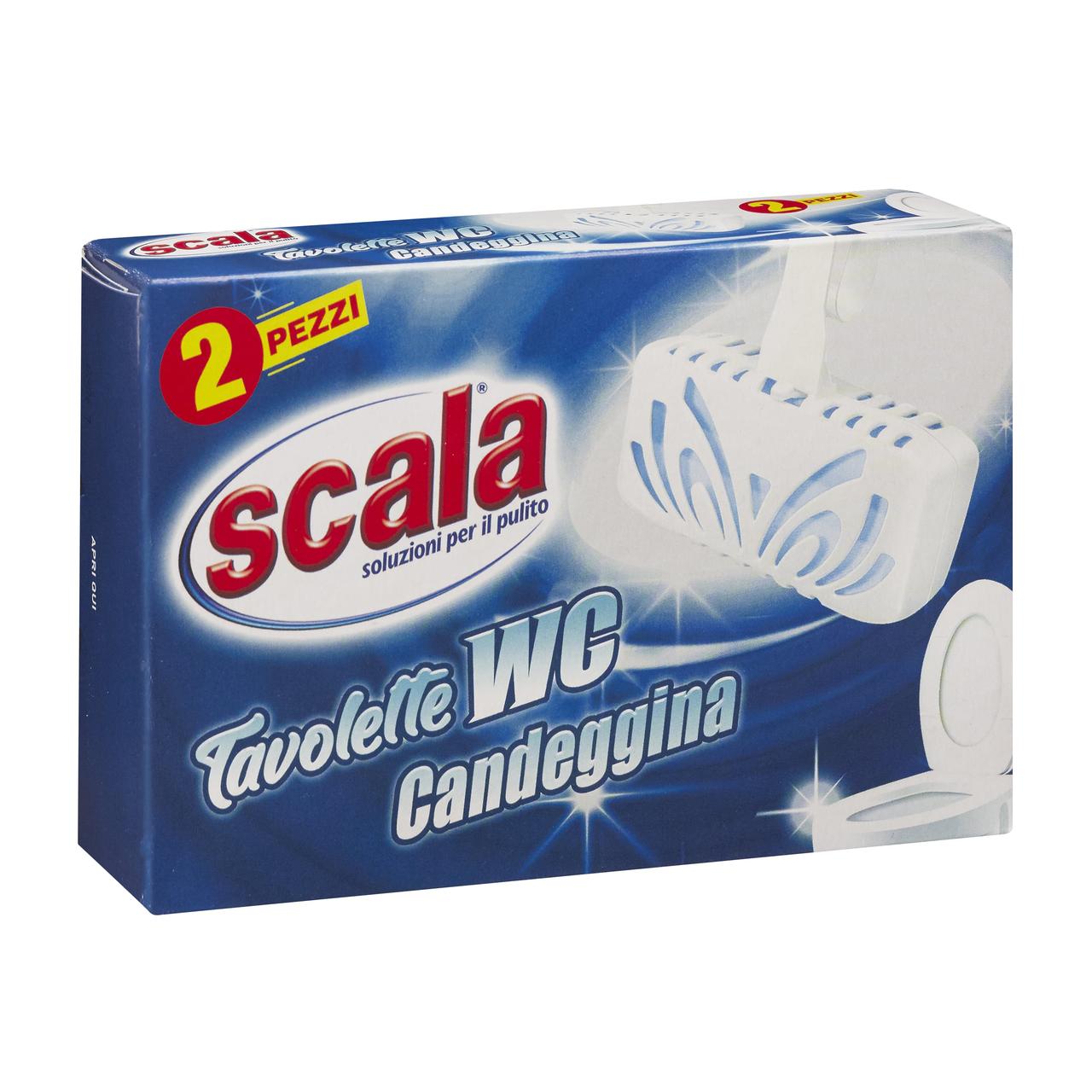 Підвіски для унітаза з відбілюючим ефектом ScalaTavolette WC Candeggina (2 шт./уп.)