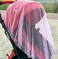 Москітна сітка для дитячих колясок Універсальна москітна сітка, Рожева