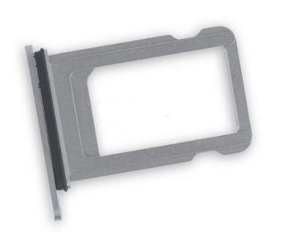 Сім-карт Холдер (sim holder) для iPhone XS (Білий | Срібний), фото 1