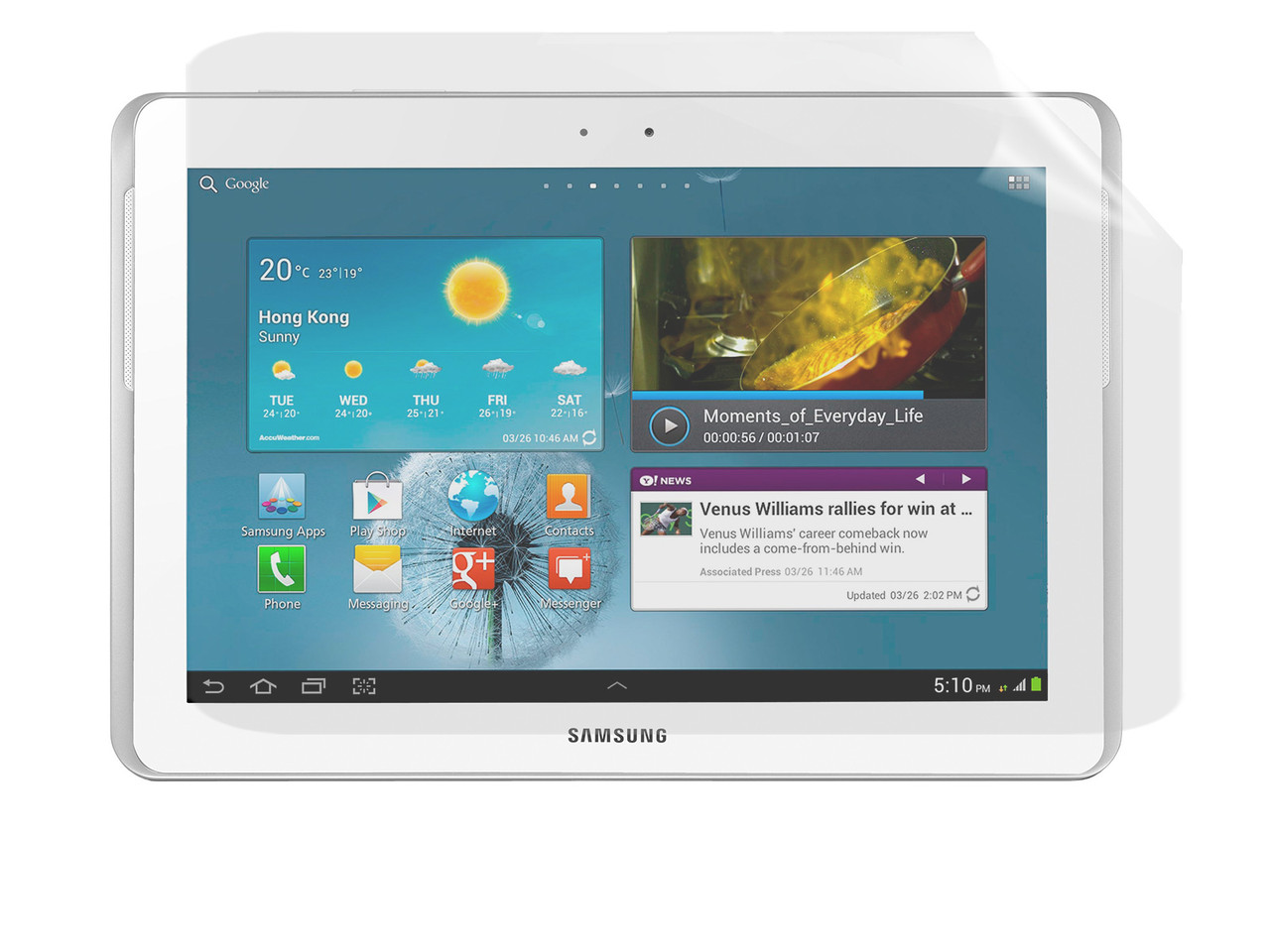 Матова захисна плівка для Samsung Galaxy Tab 2 10.1 p5100