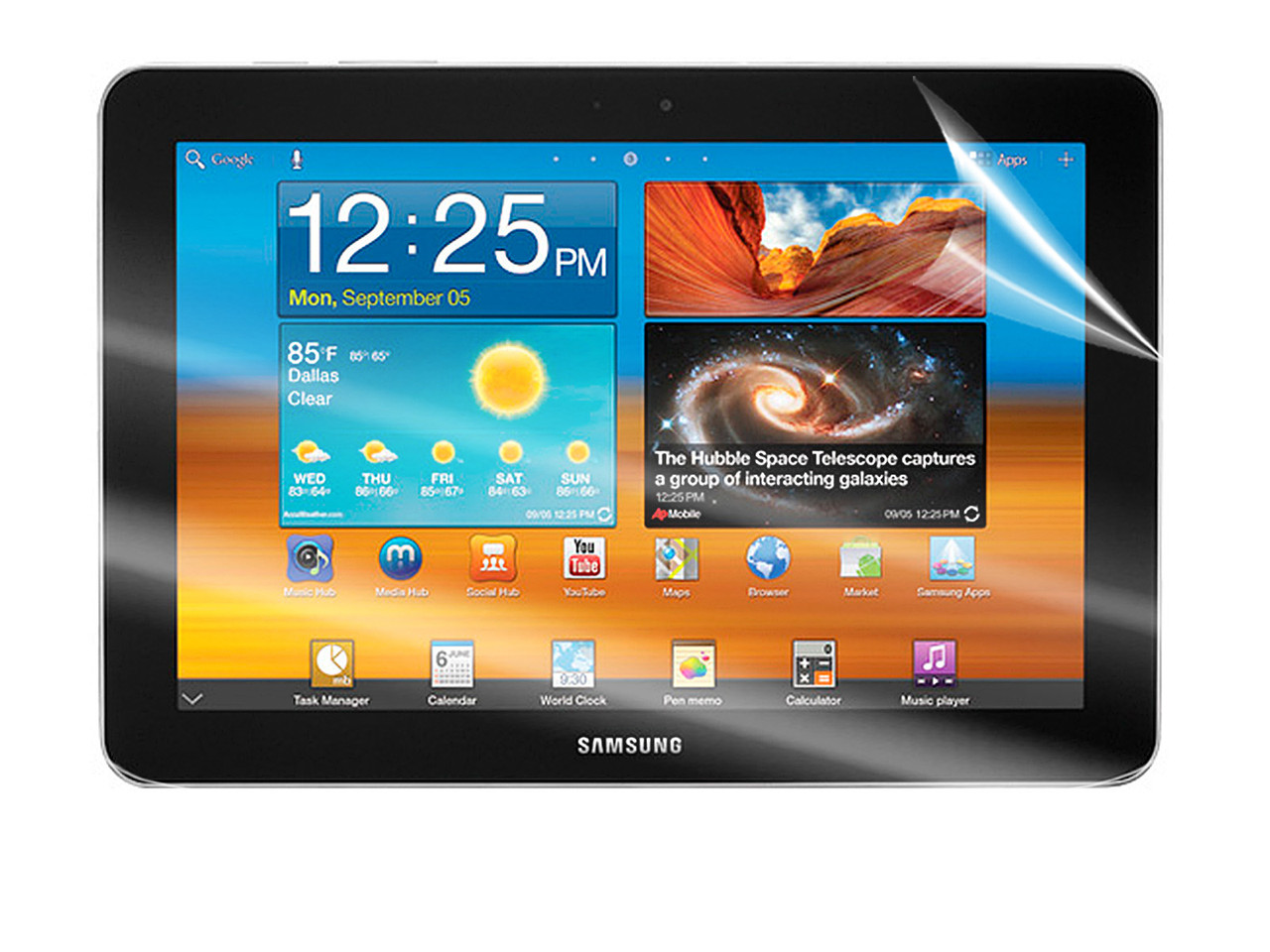 Глянсова захисна плівка для Samsung Galaxy Tab 8.9 7300/P7310