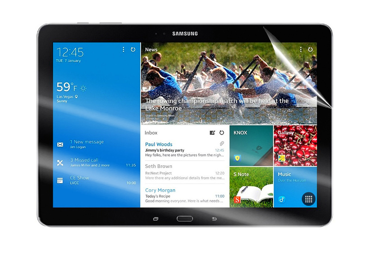 Глянсова захисна плівка для Samsung Galaxy Tab Pro 10.1 T520/T525