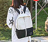 Оригінальний тканинний рюкзак зі змійкою, фото 6