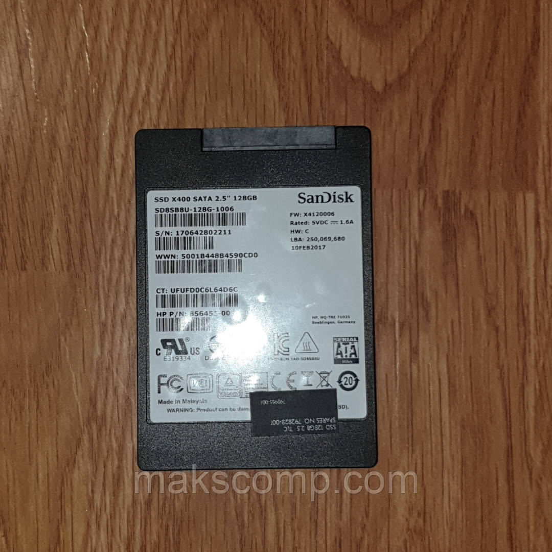 SSD Sandisk X400 128GB 2.5 SATAIII