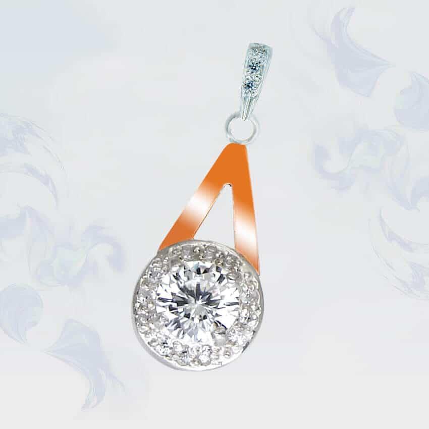 Підвіска з срібла з золотими вставками, фото 1