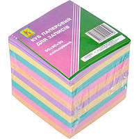 Блок для записей цветной клееный 9*9*900 листов