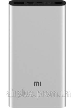 Зовнішній акумулятор Xiaomi Mi 3 10000mAh silver, фото 1
